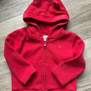 Babygap Cozy bear zip hoodie